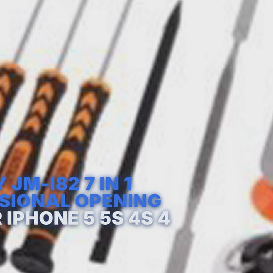 Jakemy JM-i82 7 In 1 Professional Opening Tools Set For iPhone 5 5S 4S 4 Tool FoneFunShop