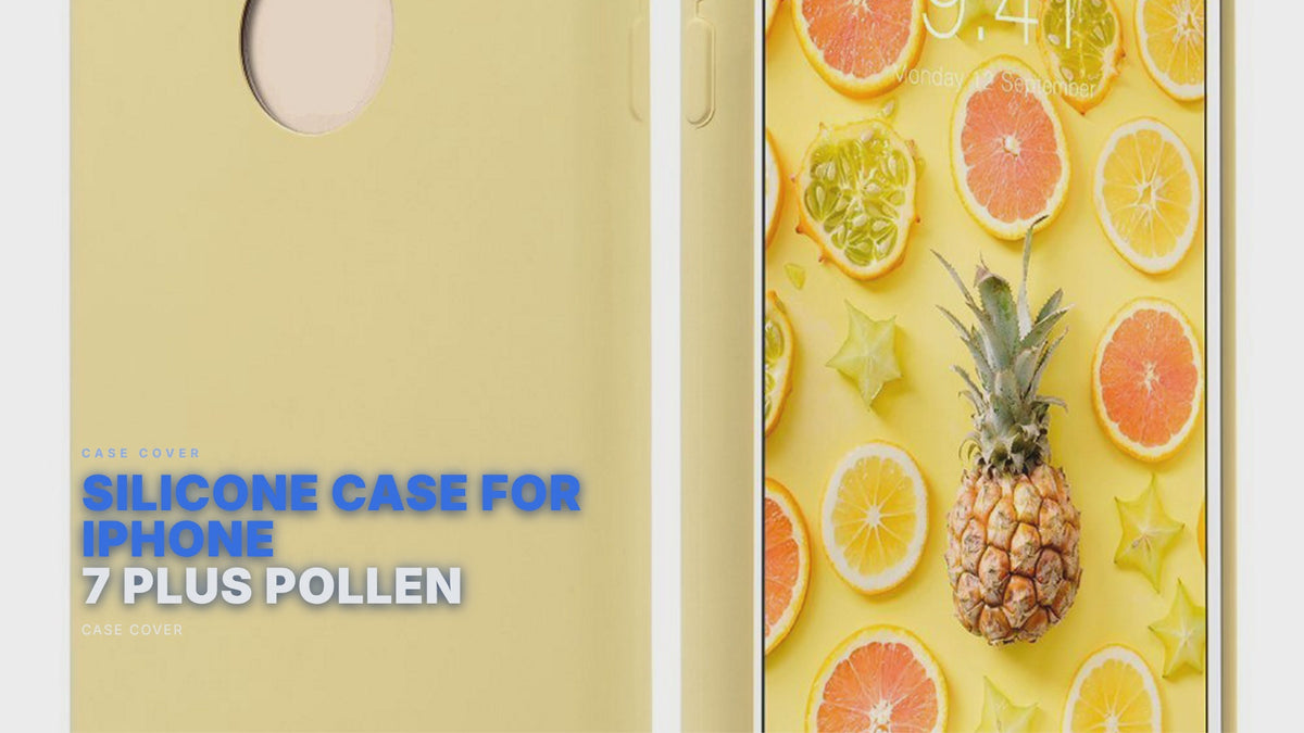 Silicone Case For iPhone 7 Plus Pollen Case Cover FoneFunShop