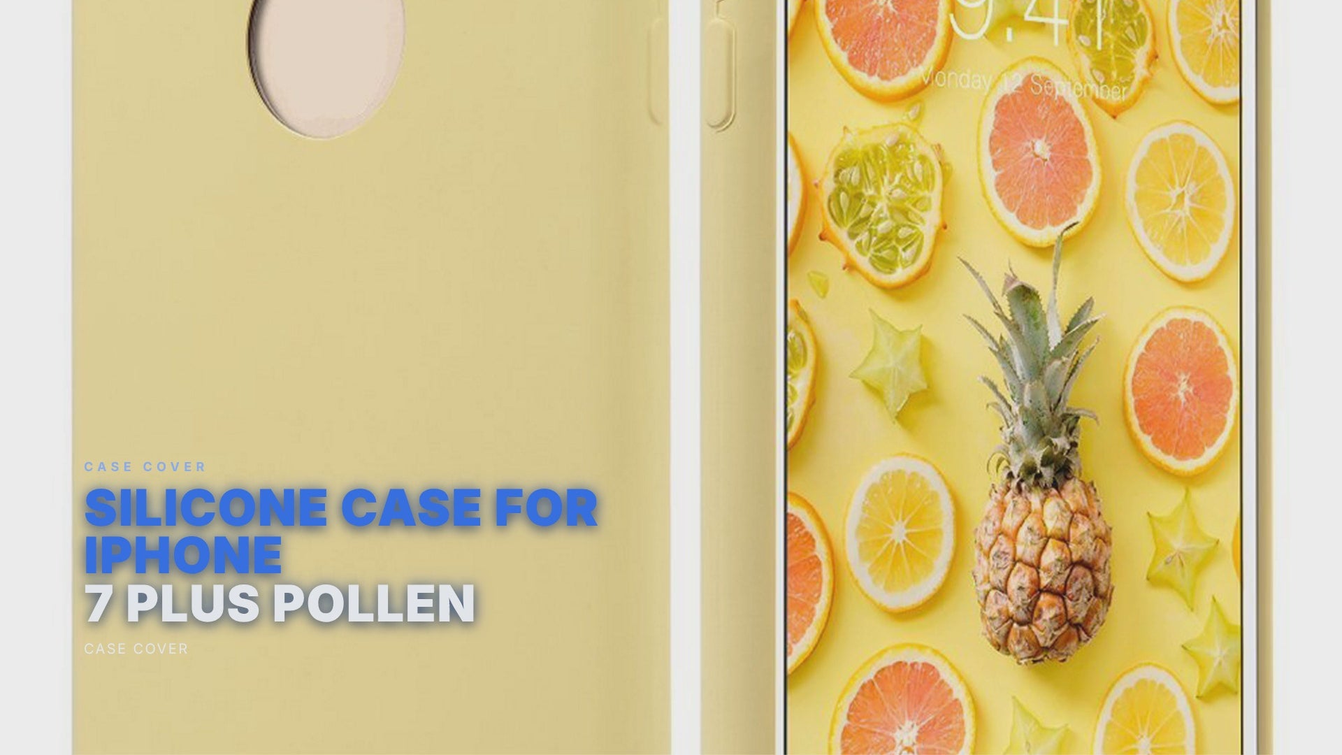 Silicone Case For iPhone 7 Plus Pollen Case Cover FoneFunShop