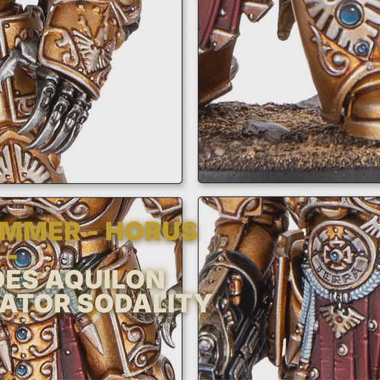 Warhammer - Horus Heresy - Custodes Aquilon Terminator Sodality (77-12) Toys & Games FoneFunShop