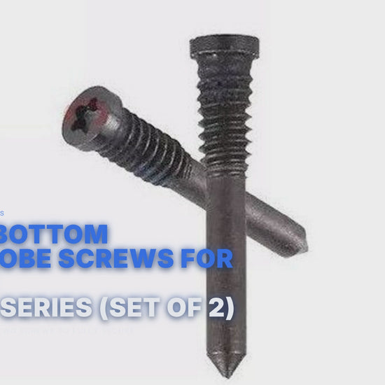 Black Bottom Pentalobe Screws for iPhone 11 12 13 14 Series (Set of 2) FoneFunShop
