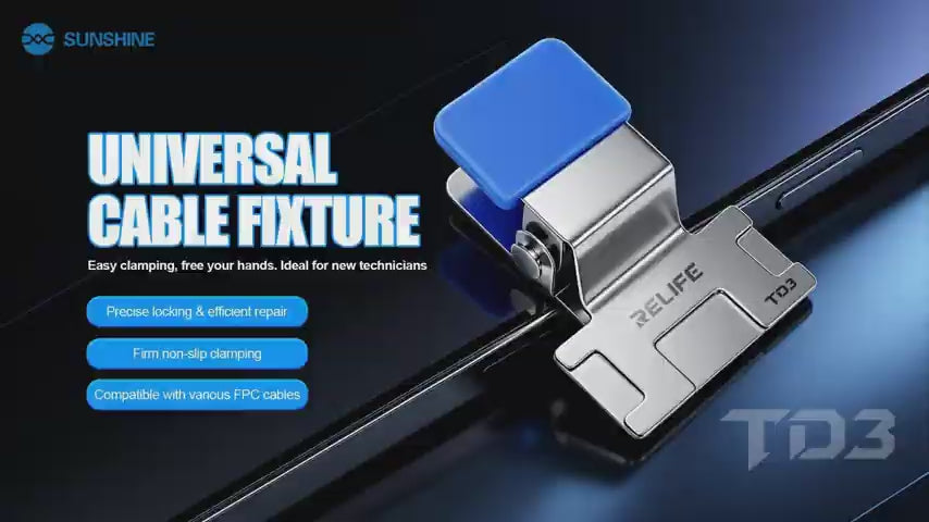 Relife TD3 FPC Holder Connector For Flex Ribbon Cable FPC Repair Repair Tool FoneFunShop
