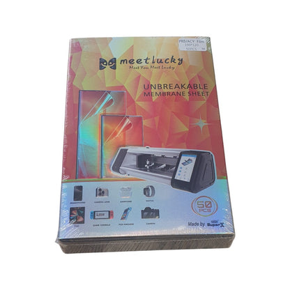 Pack of 50 x Privacy Hydrogel Screen Protectors for Mobile Phone 180mm x 120mm Screen Protector FoneFunShop