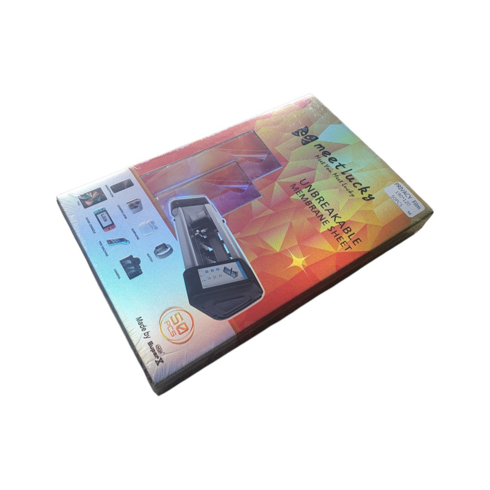 Pack of 50 x Privacy Hydrogel Screen Protectors for Mobile Phone 180mm x 120mm Screen Protector FoneFunShop