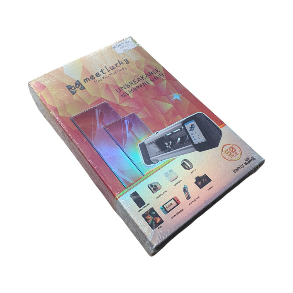 Pack of 50 x Privacy Hydrogel Screen Protectors for Mobile Phone 180mm x 120mm Screen Protector FoneFunShop