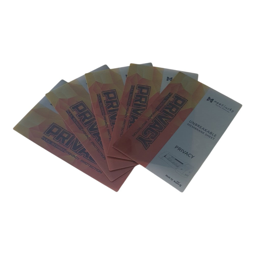 Pack of 50 x Privacy Hydrogel Screen Protectors for Mobile Phone 180mm x 120mm Screen Protector FoneFunShop