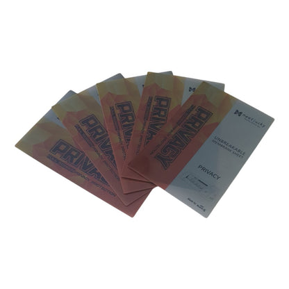 Pack of 50 x Privacy Hydrogel Screen Protectors for Mobile Phone 180mm x 120mm Screen Protector FoneFunShop