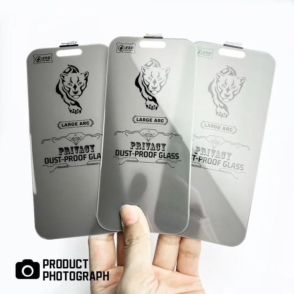 Pack of 3 9D Privacy Glass Screen Protector For iPhone 17 Air Screen Protector FoneFunShop