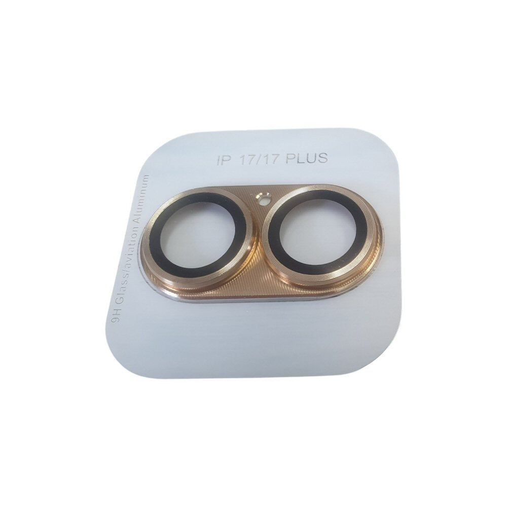 Rear Camera Glass Protector for iPhone 17 Gold Camera FoneFunShop