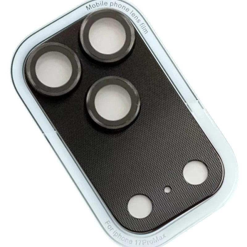 Rear Camera Glass Protector for iPhone 17 Pro Max Black Camera FoneFunShop