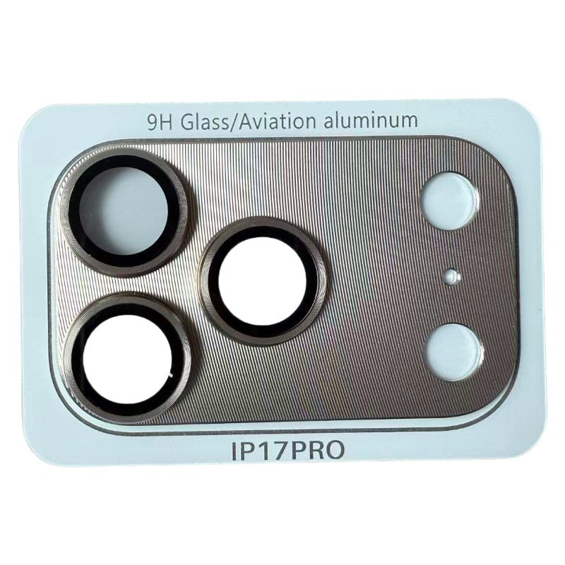 Rear Camera Glass Protector for iPhone 17 Pro Gold Camera FoneFunShop
