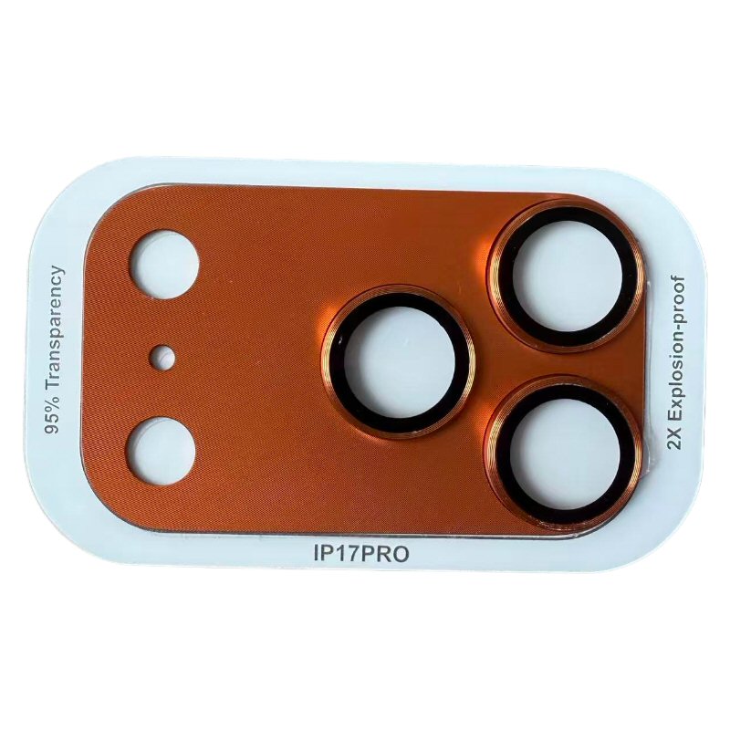 Rear Camera Glass Protector for iPhone 17 Pro Max Cosmic Orange Camera FoneFunShop