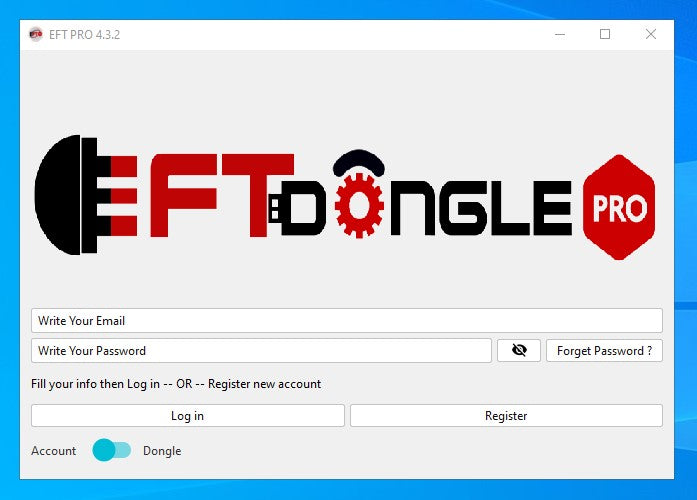 EFT Pro Tool 3 Months Online Account