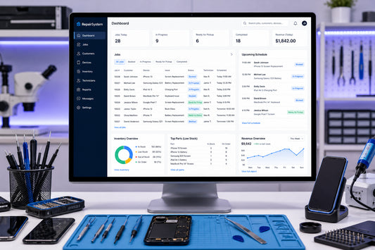 Repair Shop Management Software - RepairSystem Software Subscription FoneFunShop