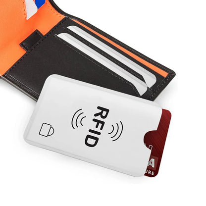 RF ID Shield For Bank Card Contactless NFC Protection Sleeve 5Pcs Wallet Friendly FoneFunShop