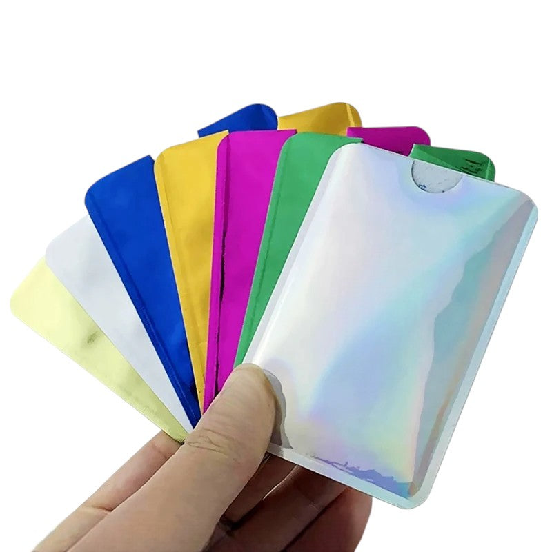 RF ID Shield For Bank Card Contactless NFC Protection Sleeve 5Pcs Wallet Friendly FoneFunShop