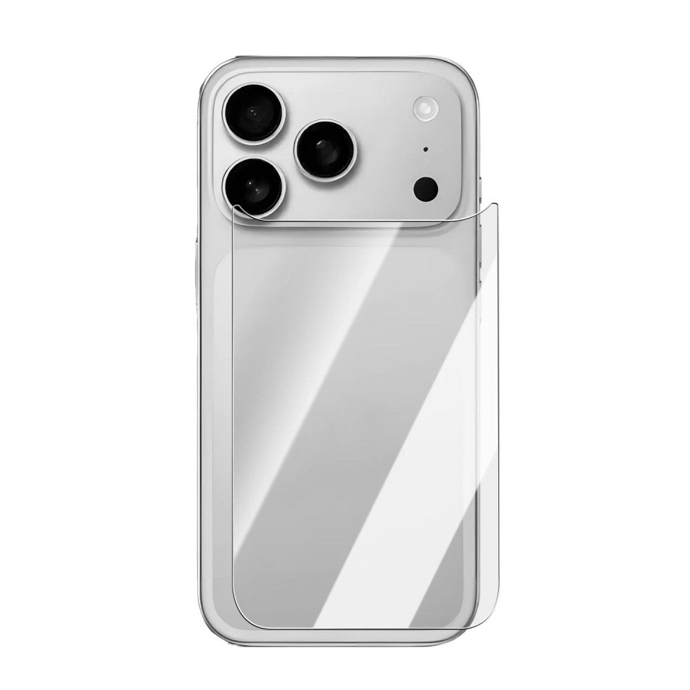 Back Protector For iPhone 17 Pro Rear Tempered Glass Protection Screen Protector FoneFunShop