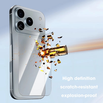 Back Protector For iPhone 17 Pro Rear Tempered Glass Protection Screen Protector FoneFunShop