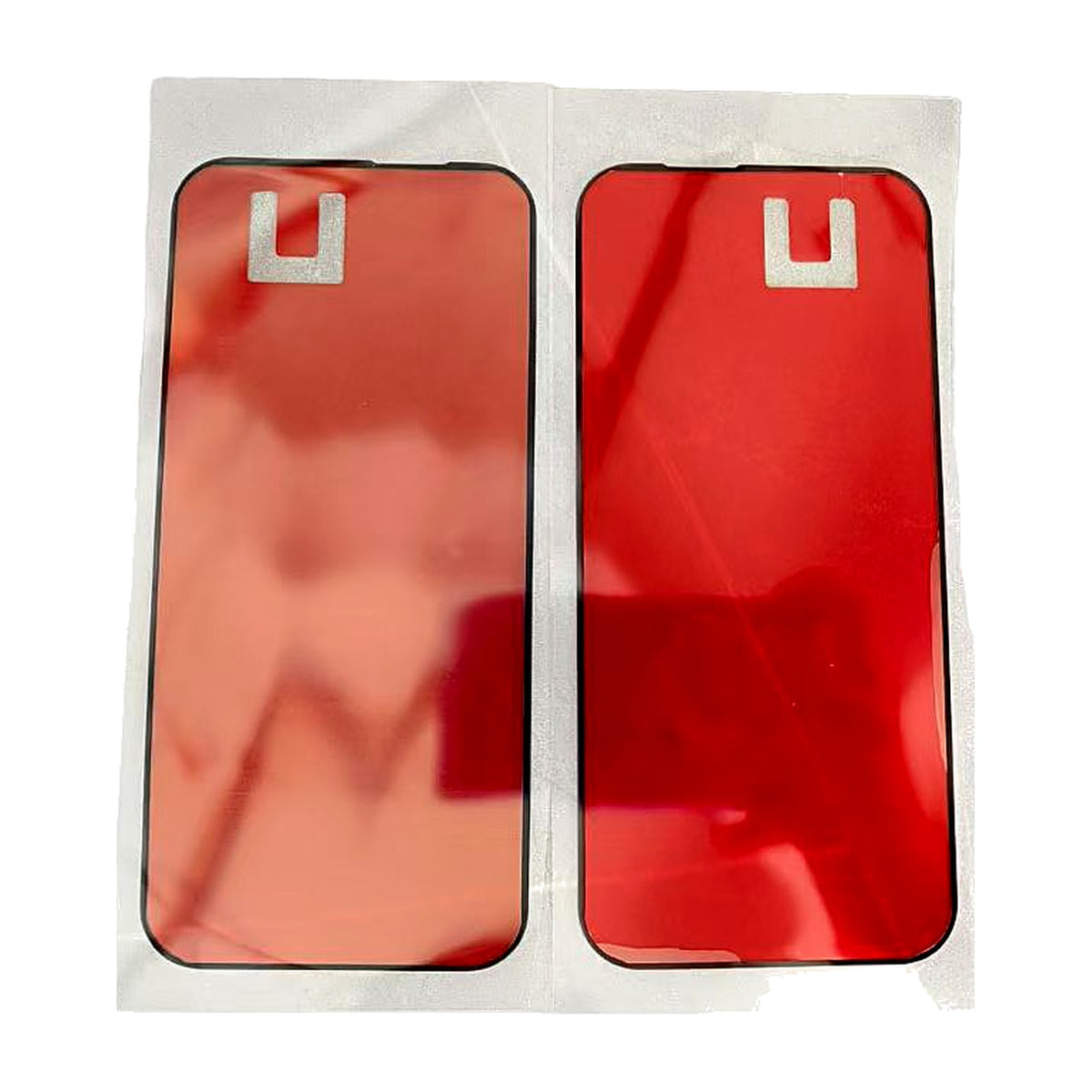 Screen adhesive for Google Pixel 7a - real photo of the adhesive sheets