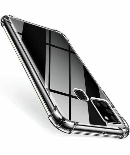 Clear Case For Samsung A17 Shockproof Armoured Transparent Back King Kong