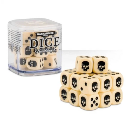 Citadel 12mm Dice Cube 20pc Set For Warhammer 40K - 1 x Cube (Random Colour) (65-36) Glue FoneFunShop