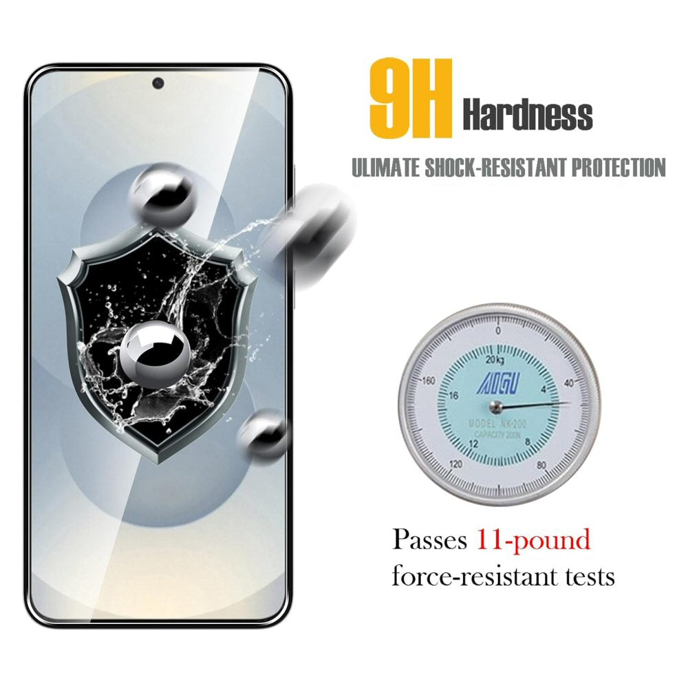 2 x Glass Screen Protectors For Samsung S26 with Fingerprint Working Screen Protector FoneFunShop