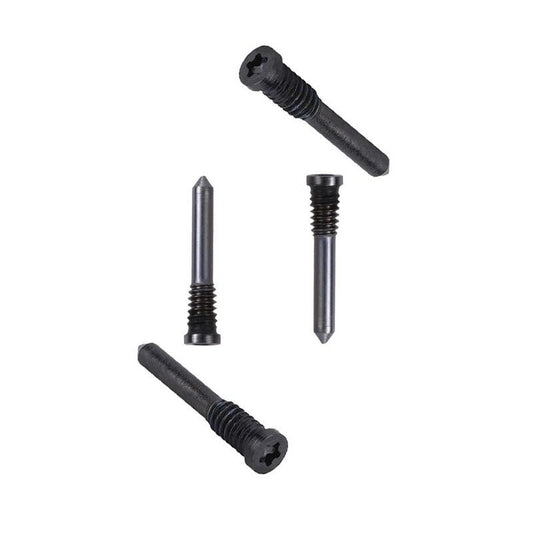 Set of 4 Bottom Screws For iPhone 11 12 13 14 15 16 17 in Black FoneFunShop