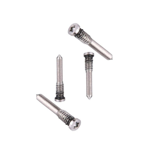 Set of 4 Bottom Screws For iPhone 11 12 13 14 15 16 17 in White FoneFunShop