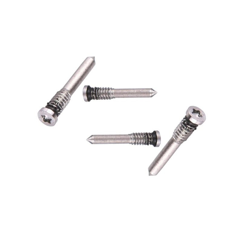 Set of 4 Bottom Screws For iPhone 11 12 13 14 15 16 17 in White FoneFunShop