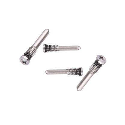 Set of 4 Bottom Screws For iPhone 11 12 13 14 15 16 17 in White FoneFunShop