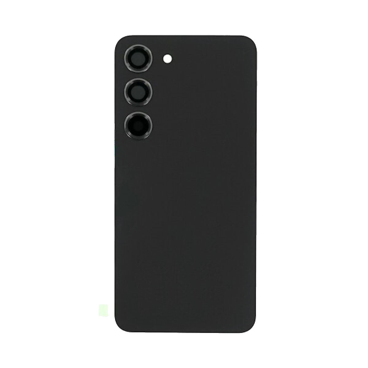 Glass Back For Samsung Galaxy S23 Battery Cover in Phantom Black Back Glass FoneFunShop