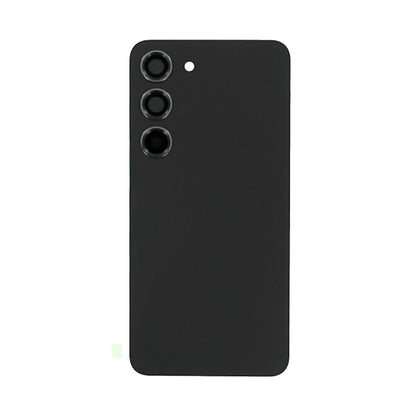 Glass Back For Samsung Galaxy S23 Battery Cover in Phantom Black Back Glass FoneFunShop