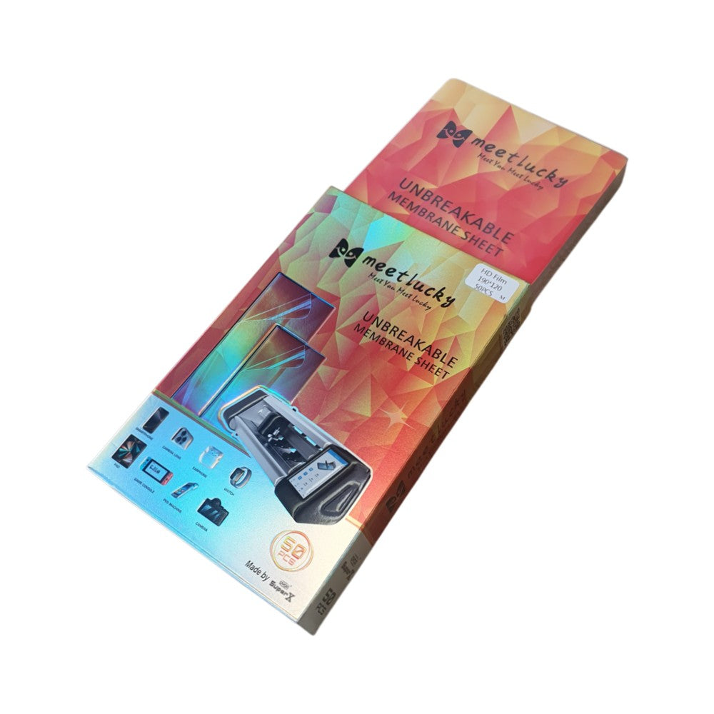 Pack of 50 x Clear Hydrogel Screen Protectors for Mobile Phone 180mm x 120mm Screen Protector FoneFunShop