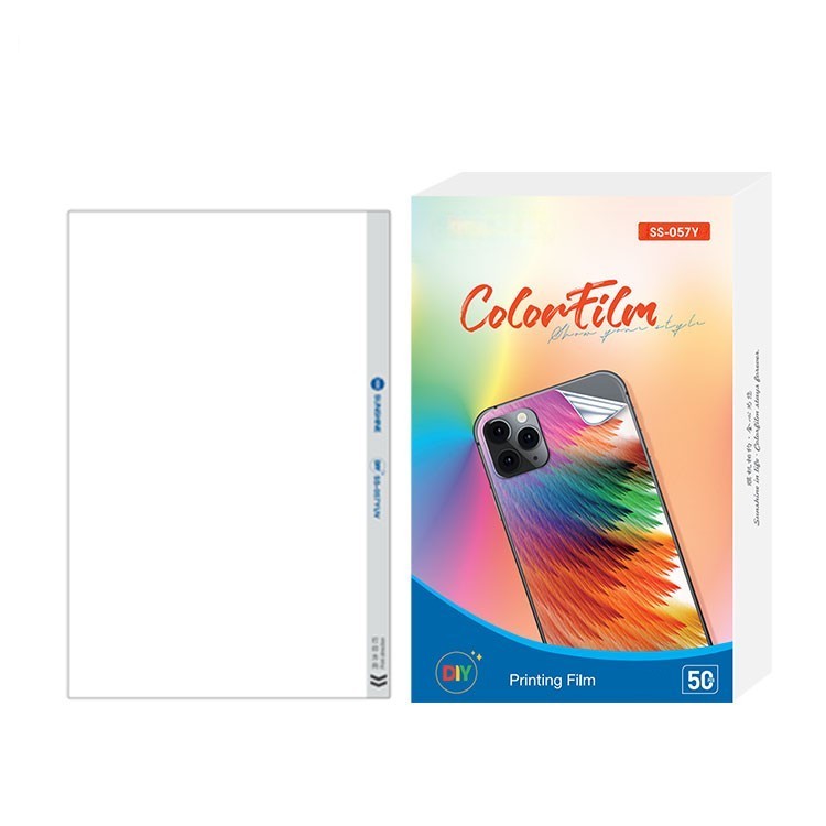 Pack of 50 Printable Vinyl Films for Custom Photos for Back of Device 180mm x 120mm Screen Protector FoneFunShop