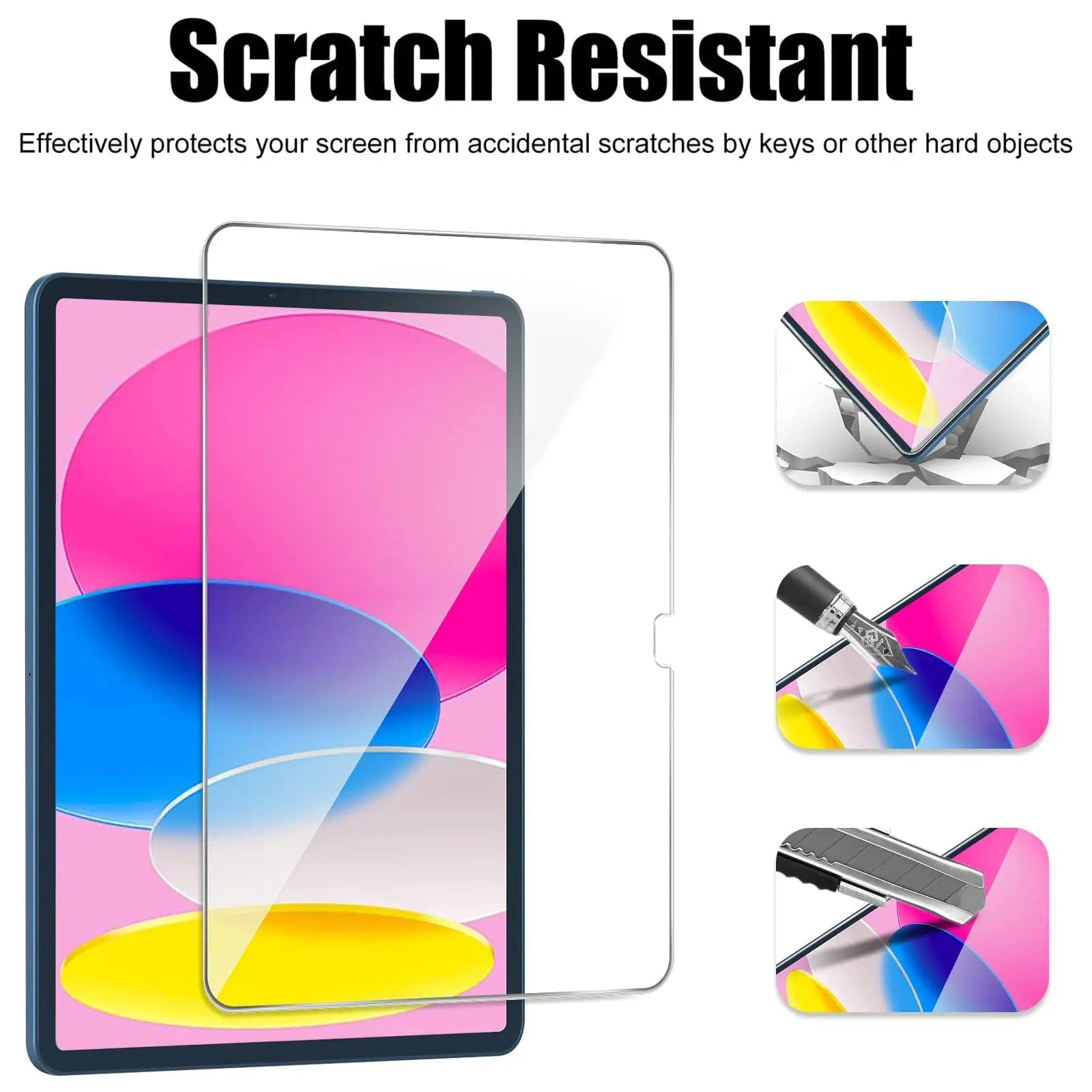 Screen Protector For iPad Pro 11 2024 M4 / 2025 M5 Tempered Glass Screen Protector FoneFunShop