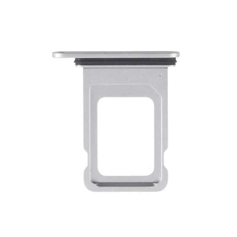 Sim Tray For iPhone 16e Sim Card Holder Silver Sim Tray FoneFunShop