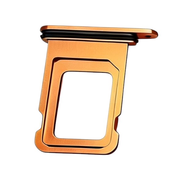 Sim Tray For iPhone 17 Pro Single Card Holder Cosmic Orange Sim Tray FoneFunShop