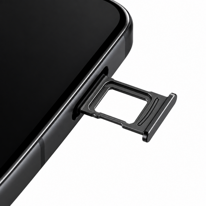 Sim Tray For iPhone 18 Pro and 18 Pro Max Single Card Holder Black