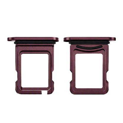 Sim Tray For iPhone 18 Pro and 18 Pro Max Single Card Holder Burgundy Red