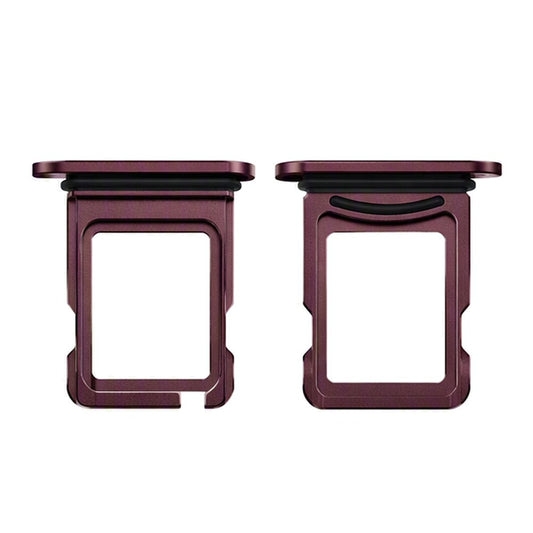 Sim Tray For iPhone 18 Pro and 18 Pro Max Single Card Holder Burgundy Red Sim Tray FoneFunShop