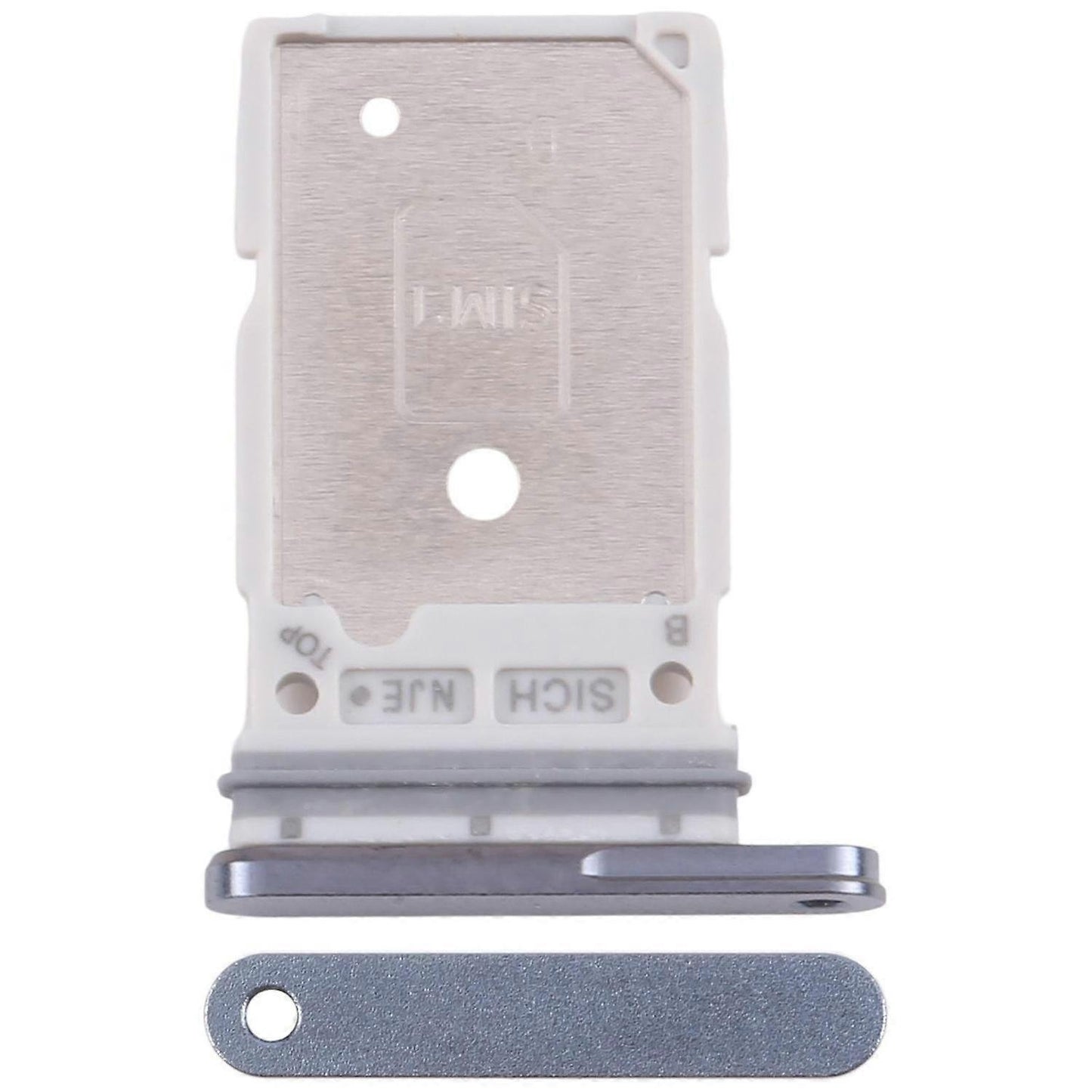 SIM Card Tray for Samsung Galaxy S25 Ultra in Silver Sim Tray FoneFunShop