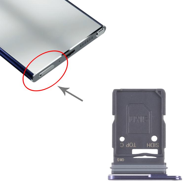 Single SIM Card Tray for Samsung Galaxy S26 Ultra in Cobalt Violet Sim Tray FoneFunShop