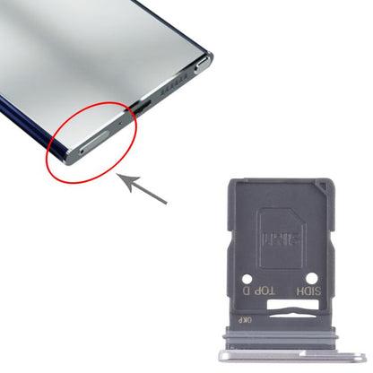 Single SIM Card Tray for Samsung Galaxy S26 Ultra in Silver Shadow Sim Tray FoneFunShop