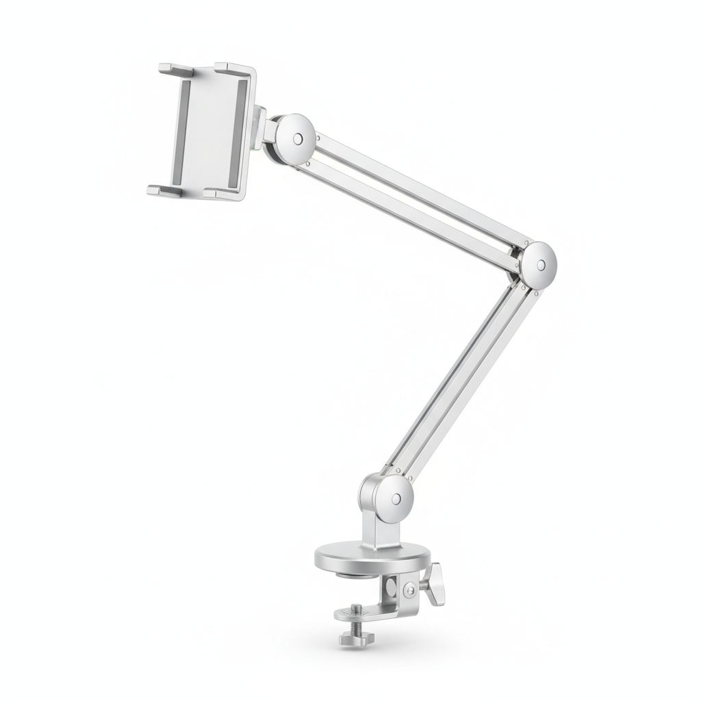 Stand Mount For Phone Tablet 360 Adjustable Long Arm Holder Bracket FoneFunShop