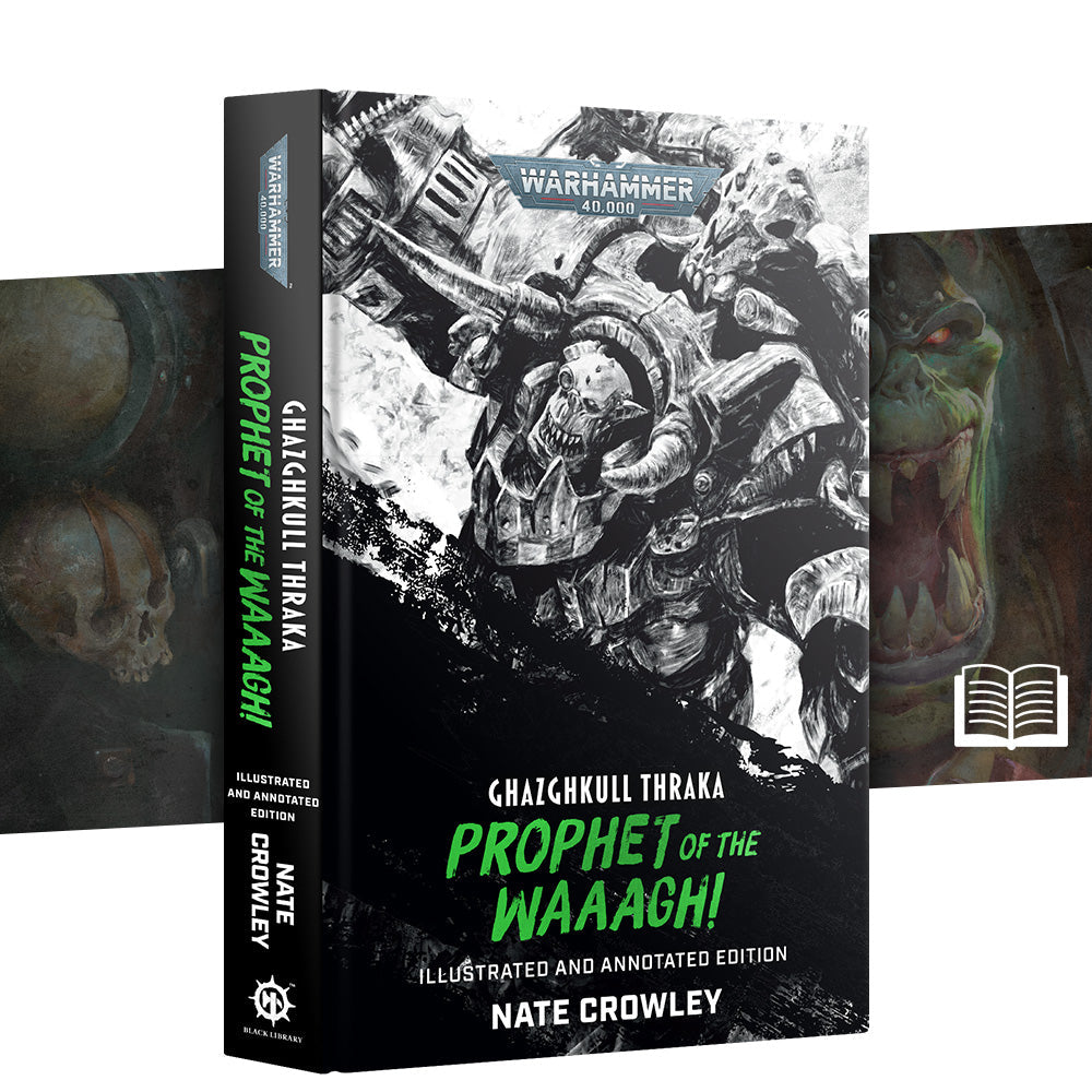 Black Library - Ghazghkull Thraka: Prophet of the Waaagh! (Illustrated & Annotated) Books & Magazines FoneFunShop