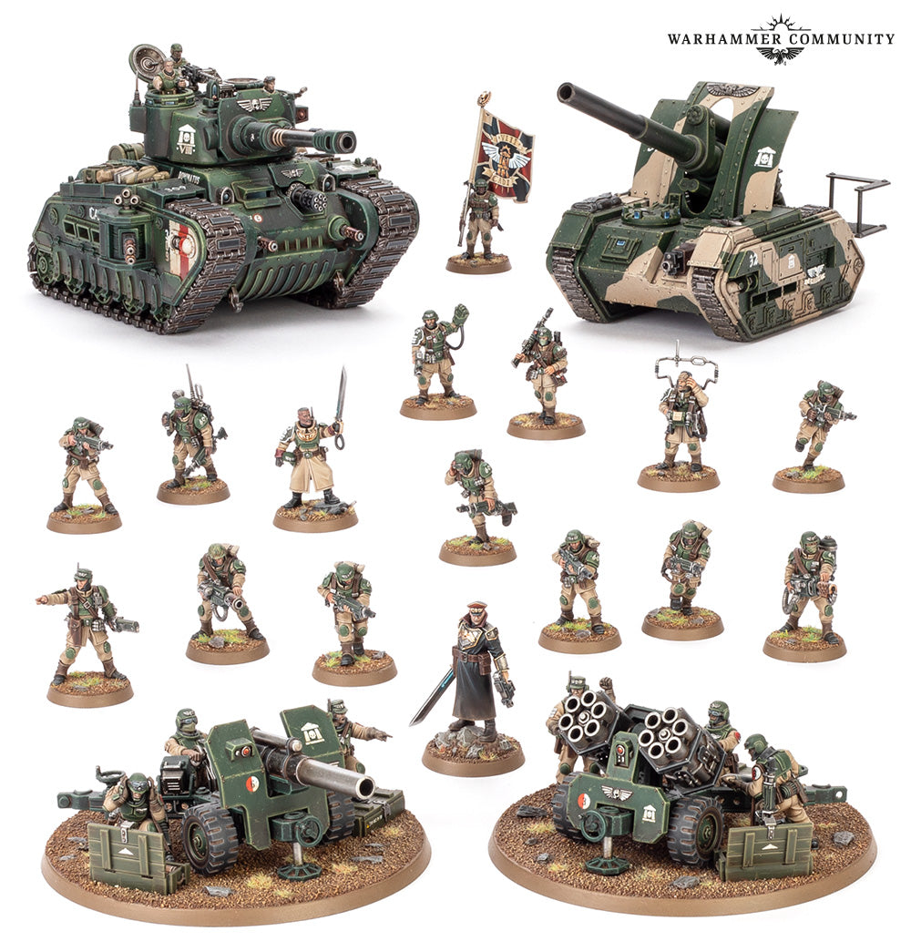 Warhammer 40,000 - Battleforce: Astra Militarum Platoon (47-48) - Games Workshop preview image