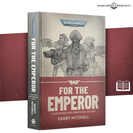 Warhammer 40,000 - Black Library - Ciaphas Cain: For The Emperor (Illustrated Hardback) (BL3329) Book FoneFunShop