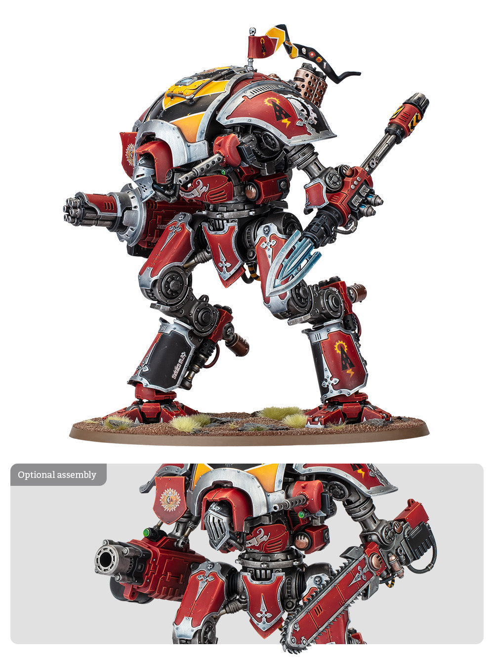 Warhammer 40,000: Imperial Knights: Knight Destrier (54-24) Figure Games Workshop