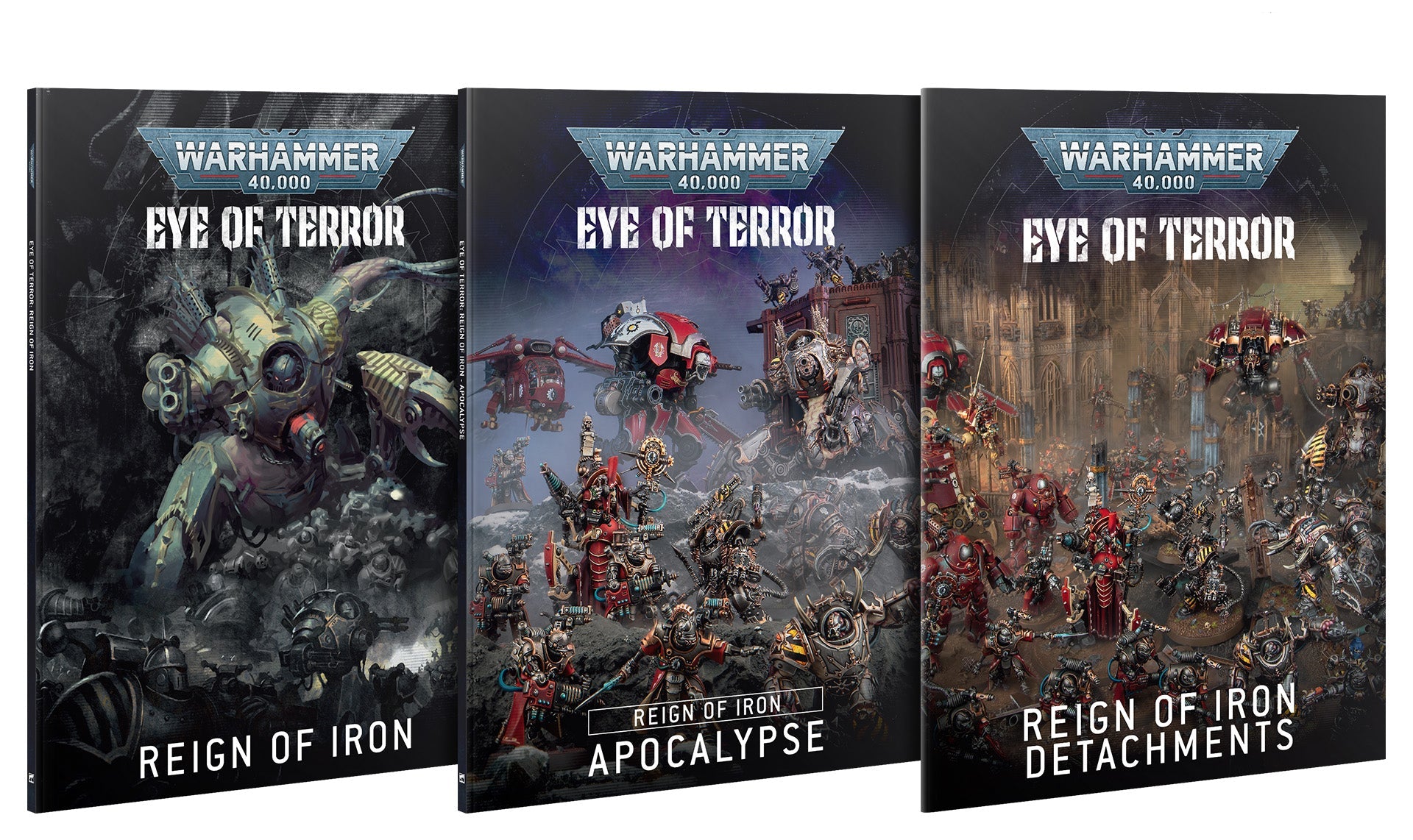 Warhammer 40,000: Eye Of Terror: Reign Of Iron - Campaign Rulebook Set - (English) (40-75) Book Games Workshop