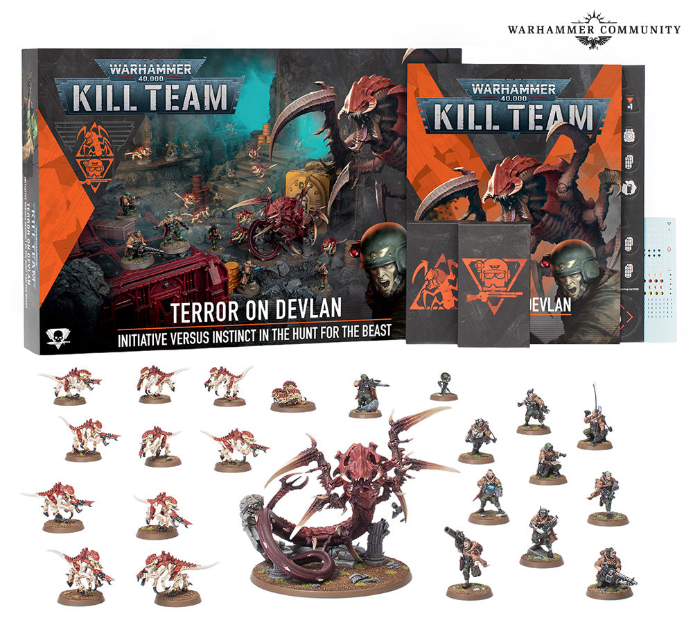 Games Workshop - Warhammer 40,000 - Kill Team: Terror on Devlan (Spectre Squad vs Tyranids) Warhammer 40,000 FoneFunShop